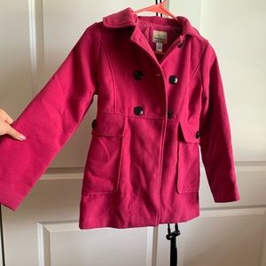 Girls pink coat